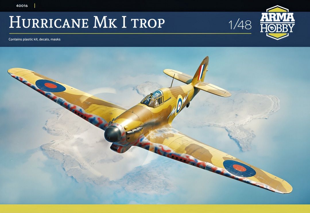 Arma Hobby 1/48 Hurricane Mk.I Trop 40016