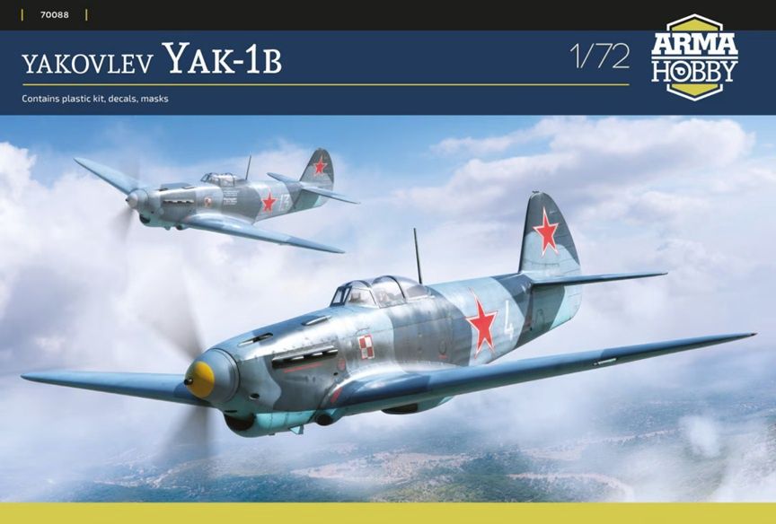 Arma Hobby 1/72 Yakovlev Yak-1b 70088