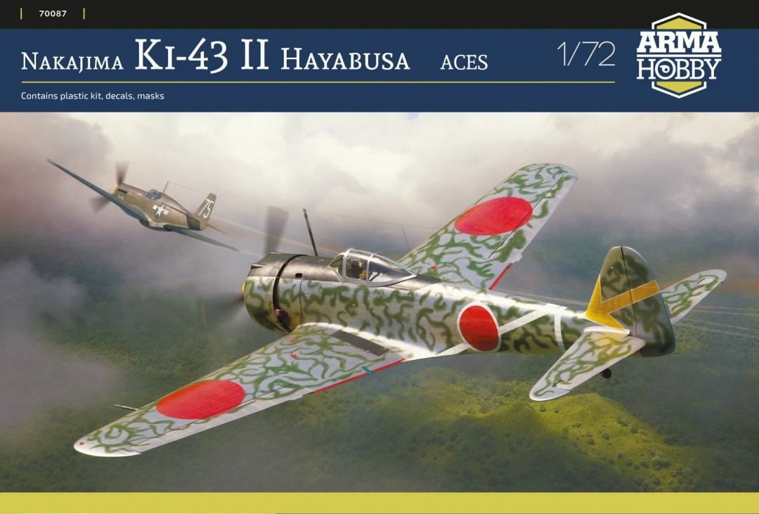 Arma Hobby 1/72 Nakajima Ki-43 II Hayabusa Aces 70087