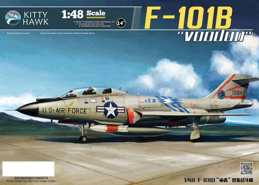 Kitty Hawk 1/48 F-101B "Voodoo" KH80114