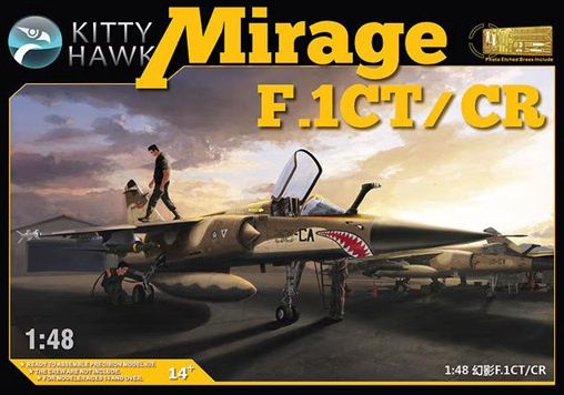 Kitty Hawk 1/48 Mirage F.1CT/CR KH80111