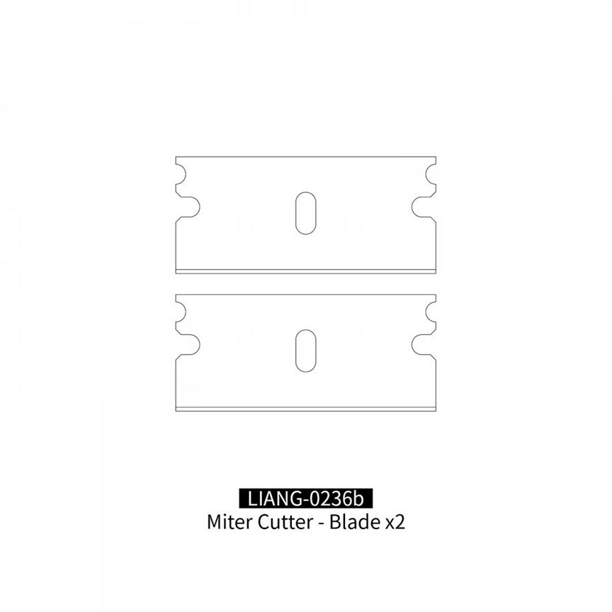 Liang Model  Miter Cutter - Blade x2 0236b