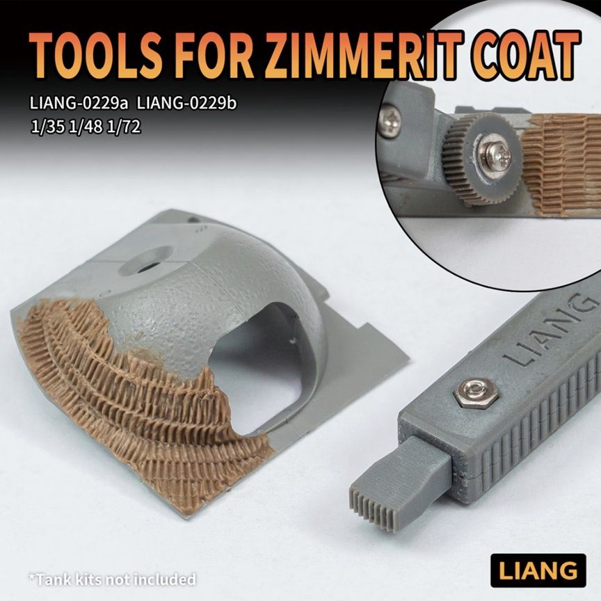 Liang Model  Tools for Zimmerit Coat - Basic 0229a