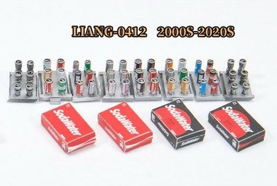 Liang Model  Model Soda Cans + Cardboard Boxes 2000s-2020s 0412