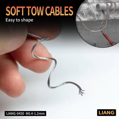 Liang Model  Soft Tow Cables 1.2mm x 1m 0450h