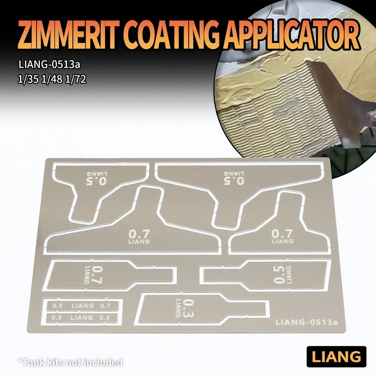 Liang Model  Zimmerit Coating Applicator (PE) 0513a