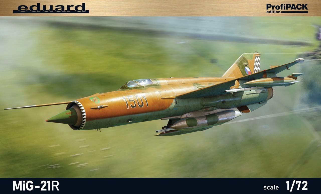 Eduard 1/72 MiG-21R Fishbed [ProfiPACK] 70147