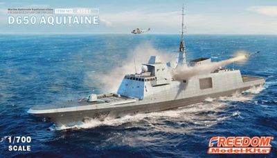 Freedom Model Kits 1/700 D650 Aquitaine FREMM Multipurpose Frigate 83001