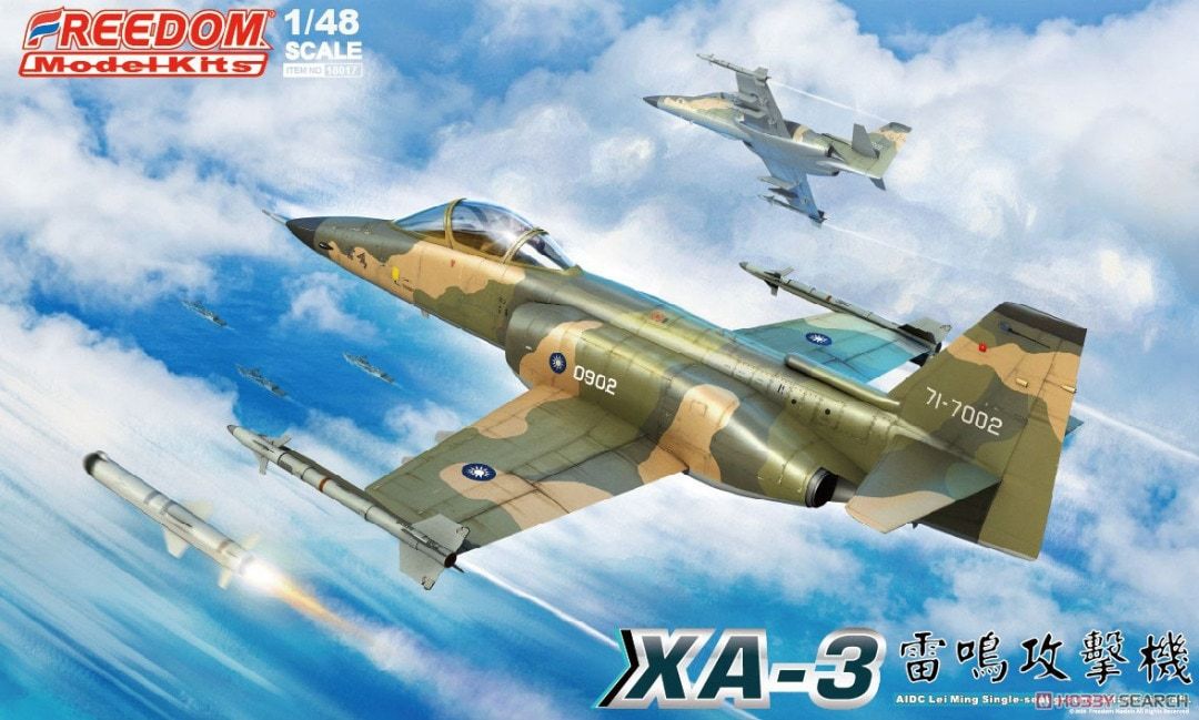Freedom Model Kits 1/48 ROCAF XA-3 AIDC Lei Ming Single-Seat Ground-Attack Aircraft 18017