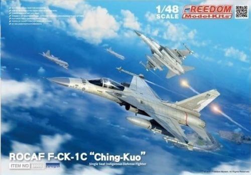 Freedom Model Kits 1/48 ROCAF F-CK-1C "Ching-Kuo" Single Seat Indigenous Defense Fighter 18005