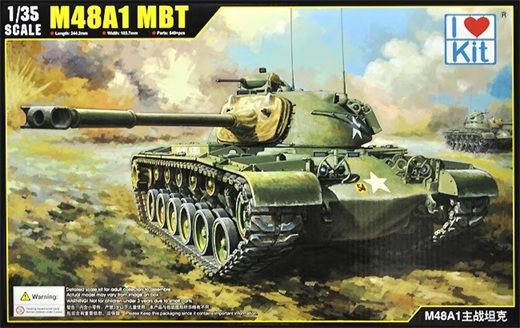 I Love Kit 1/35 M48A1 MBT 63531