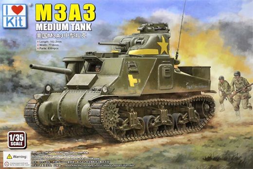 I Love Kit 1/35 M3A3 Medium Tank 63517