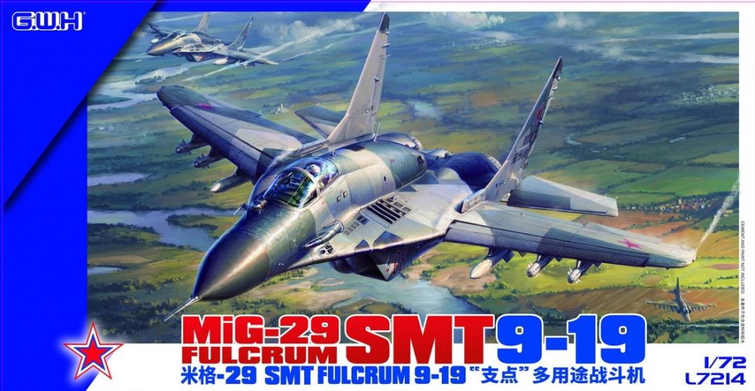 Great Wall Hobby 1/72 MiG-29 SMT Fulcrum 9-19 L7214