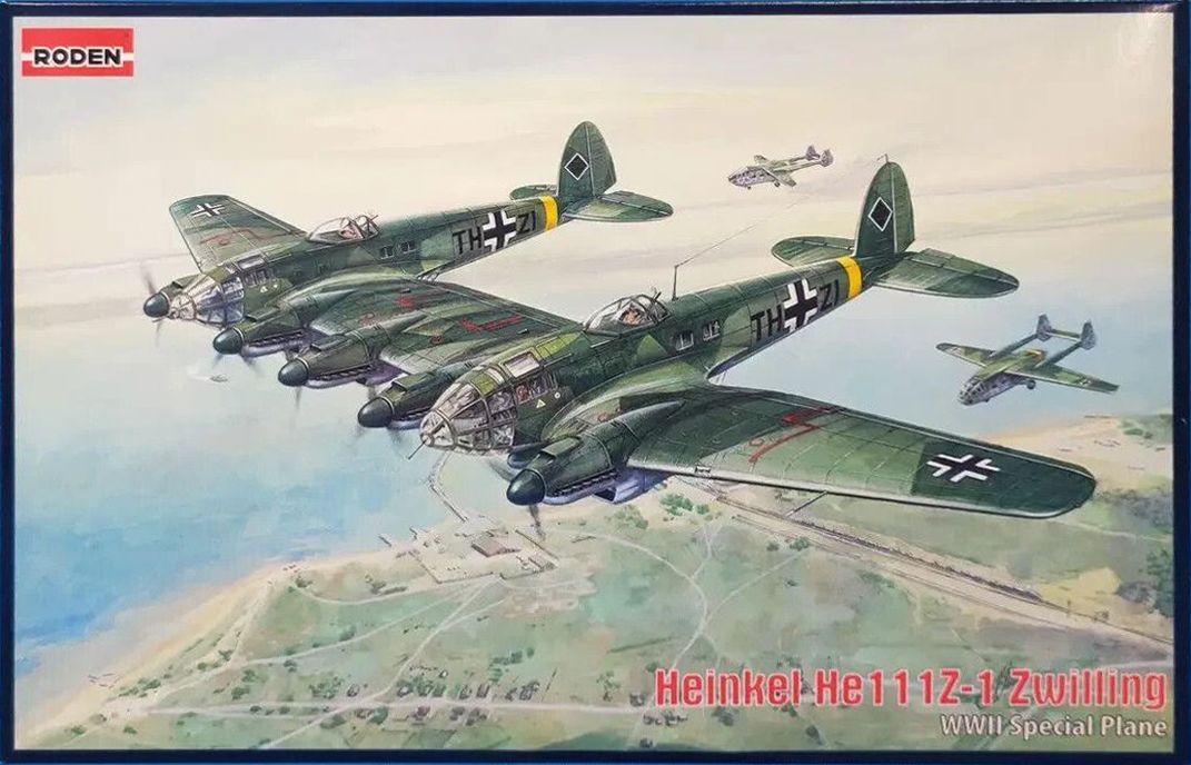 Roden 1/144 Heinkel He 111Z-1 Zwilling 346