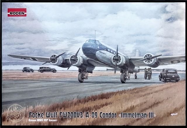Roden 1/144 Focke-Wulf Fw 200V3/A-09 Condor Immelmann III 343