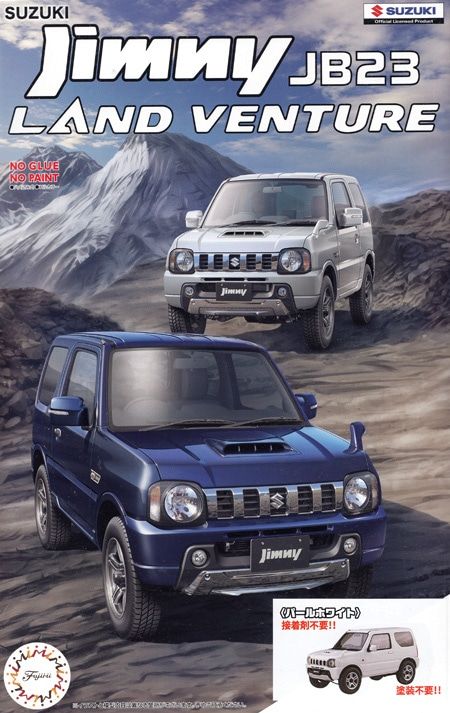 Fujimi 1/24 Suzuki Jimny JB23 Land Venture Pearl White 066318