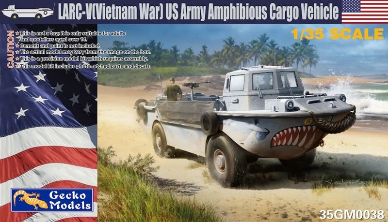Gecko 1/35 LARC-V (Vietnam War) US Army Amphibious Cargo Vehicle 35GM0038