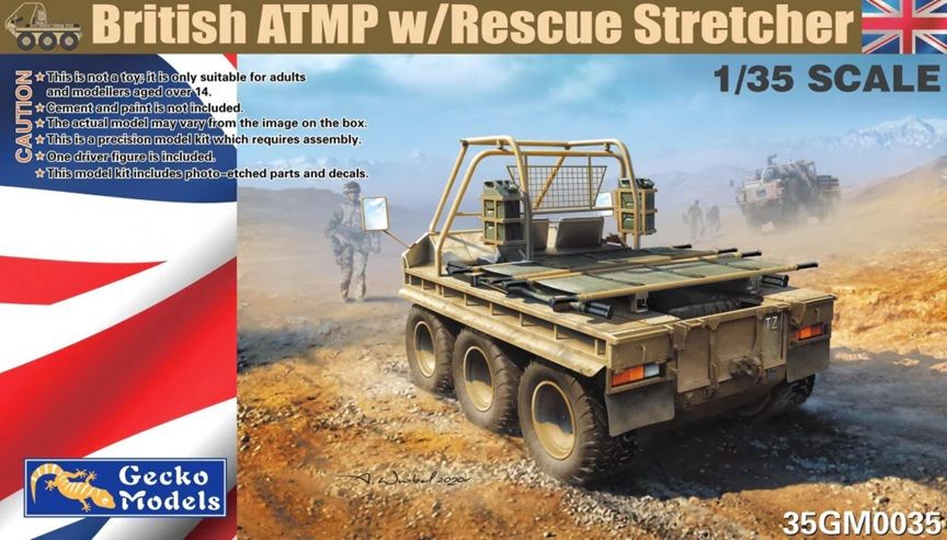 Gecko 1/35 British ATMP w/Rescue Stretchers 35GM0035