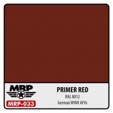 MRP/Mr Paint MRP-033 Primer Red (RAL 8012) 30ml