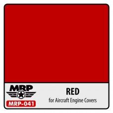MRP/Mr Paint MRP-041 Red Engine covers for aircraft 30ml
