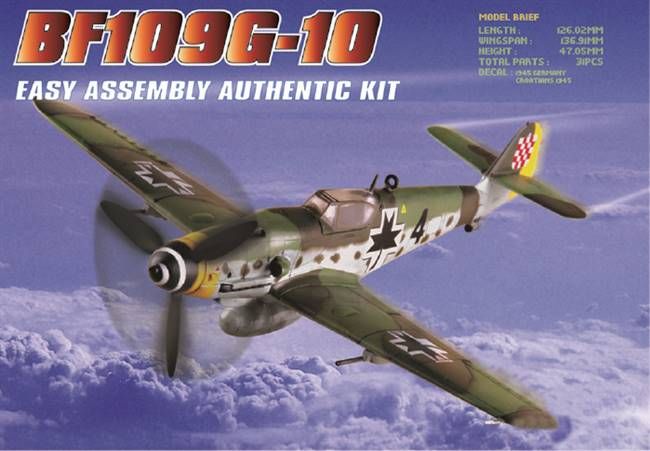 Hobby Boss 1/72 Bf 109G-10 Easy Assembly 80227