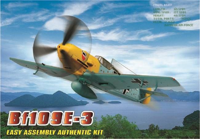 Hobby Boss 1/72 Bf 109E-3 Easy Assembly 80253