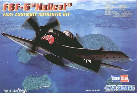 Hobby Boss 1/72 F6F-5 "Hellcat" Easy Assembly 80260