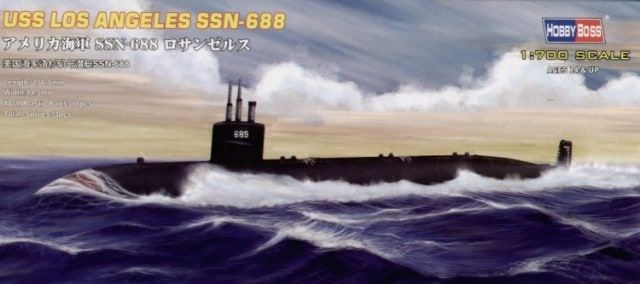 Hobby Boss 1/700 USS Los Angeles SSN-688 87014