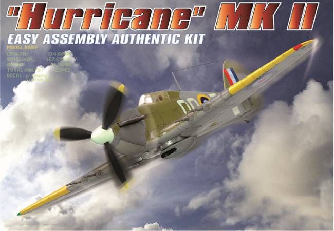 Hobby Boss 1/72 "Hurricane" MK II Easy Assembly 80215
