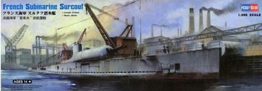 Hobby Boss 1/350 French Submarine Surcouf 83522