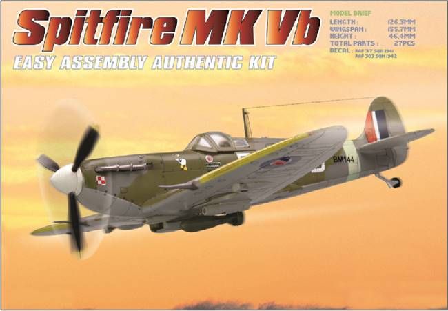 Hobby Boss 1/72 Spitfire Mk.Vb Easy Assembly 80212