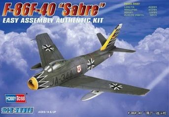 Hobby Boss 1/72 F-86F-40 "Sabre" Easy Assembly 80259