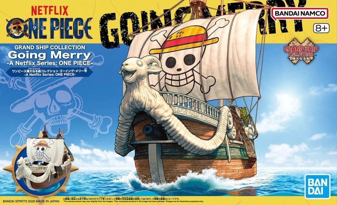 Bandai One Piece Grand Ship Collection Going Merry (Netflix Series) 5069904