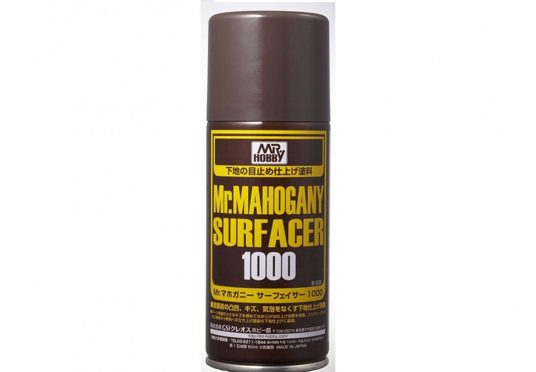 Mr Hobby Mr Mahogany Surfacer 1000 170ml Spray B528