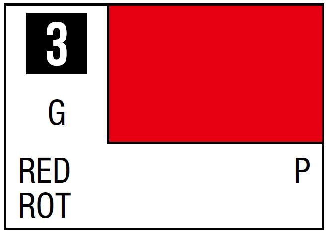 Mr Hobby Mr. Color C003 Red - (Gloss) 10ml