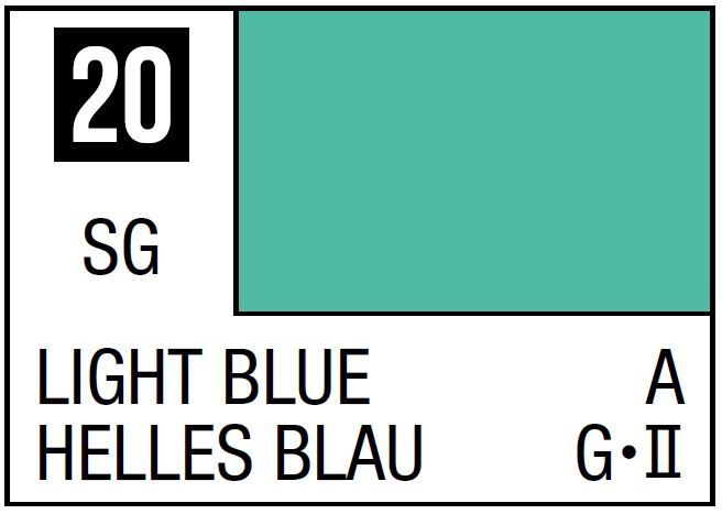 Mr Hobby Mr. Color C020 Light Blue - (Semi Gloss) 10ml