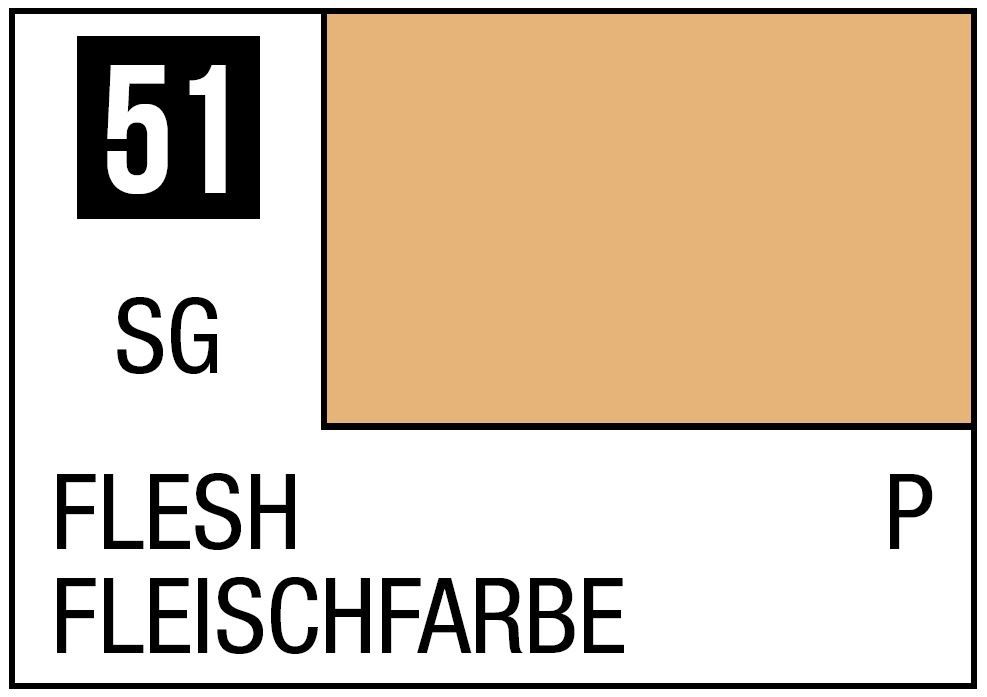 Mr Hobby Mr. Color C051 Flesh - (Semi Gloss) 10ml