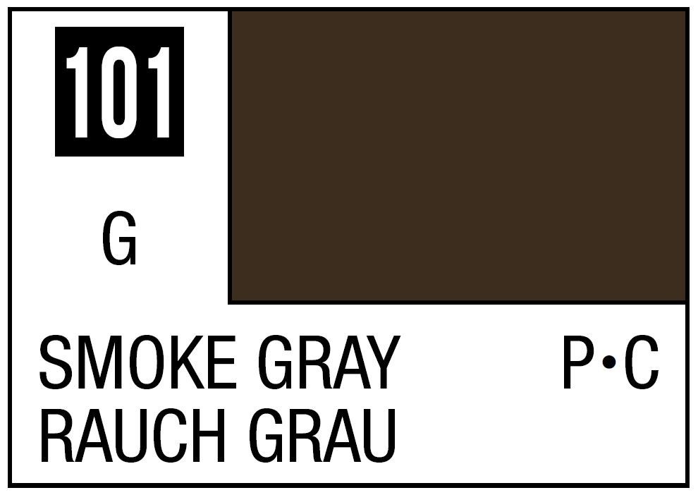 Mr Hobby Mr. Color C101 Smoke Gray - (Gloss) 10ml