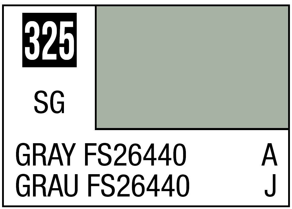 Mr Hobby Mr. Color C325 FS26440 Gray - (Semi Gloss) 10ml