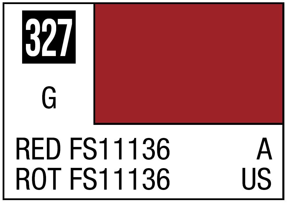 Mr Hobby Mr. Color C327 FS11136 Red - (Gloss) 10ml