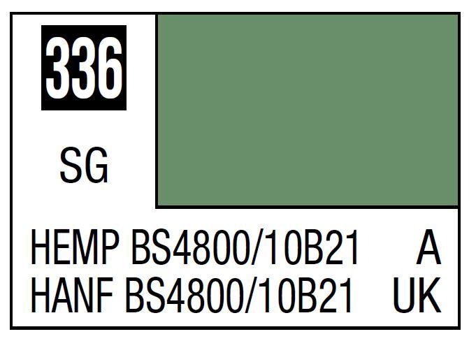 Mr Hobby Mr. Color C336 BS4800/10B21 Hemp - (Semi Gloss) 10ml