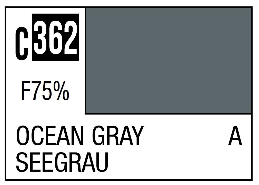 Mr Hobby Mr. Color C362 Ocean Gray BS629 (Flat) 10ml