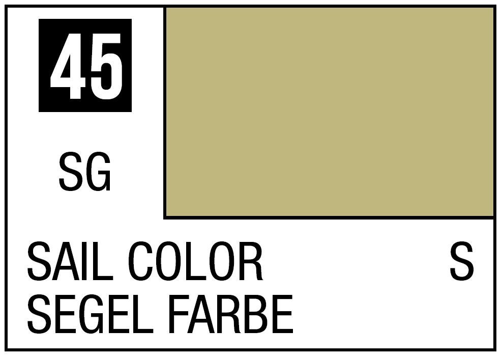 Mr Hobby Mr. Color C045 Sail Color - (Semi Gloss) 10ml