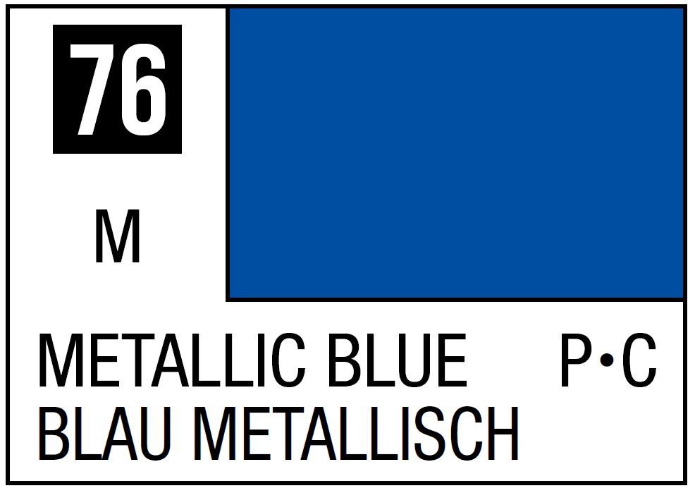 Mr Hobby Mr. Color C076 Metallic Blue - (Metallic) 10ml