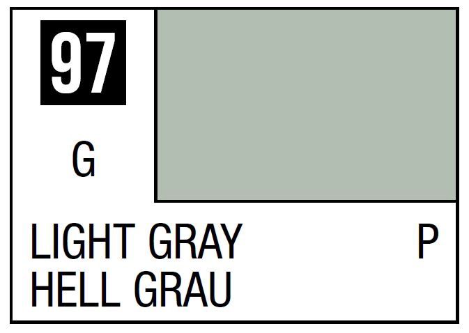 Mr Hobby Mr. Color C097 Light Gray - (Gloss) 10ml