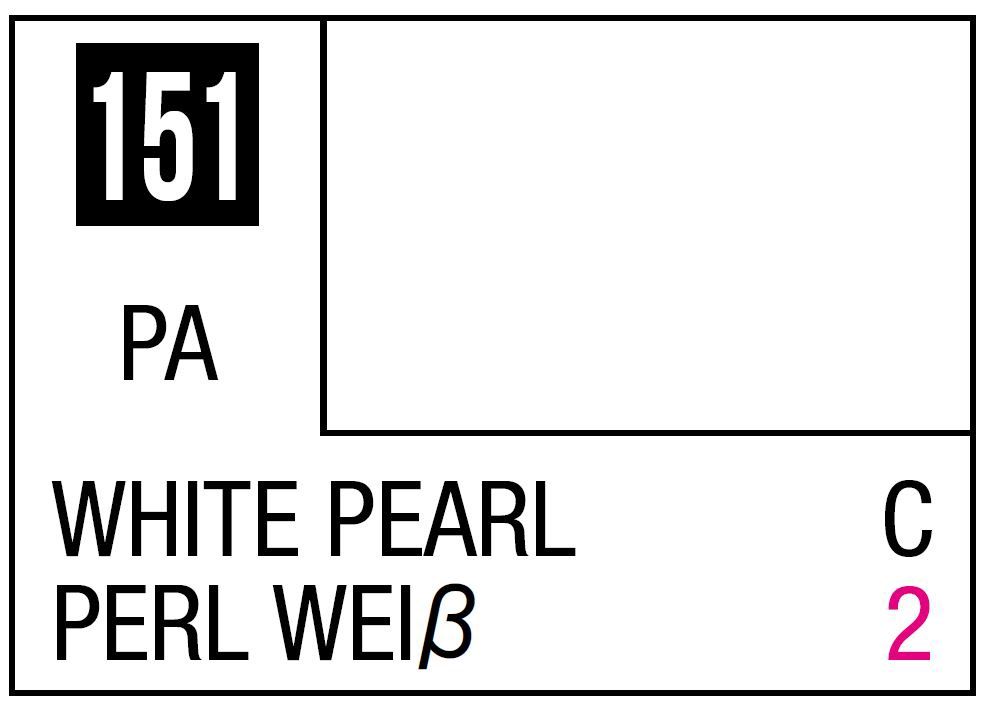 Mr Hobby Mr. Color C151 White Pearl - (Pearl) 10ml