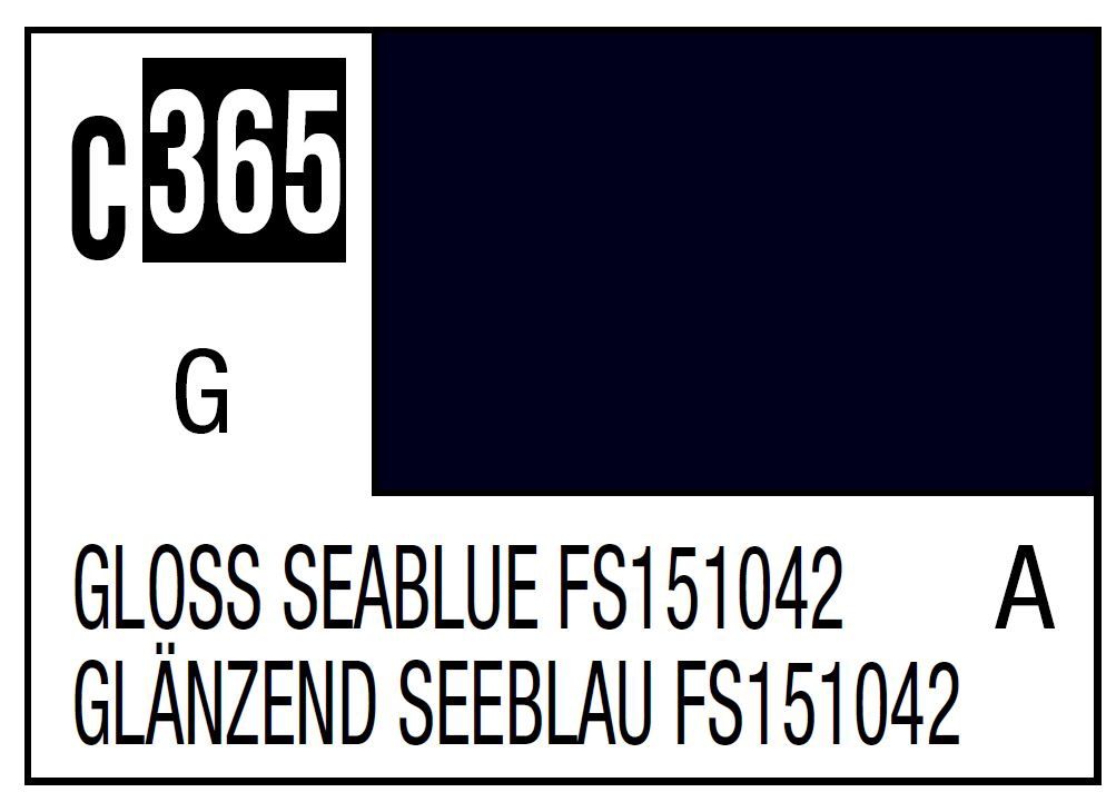 Mr Hobby Mr. Color C365 Gloss Sea Blue FS 15042 10ml