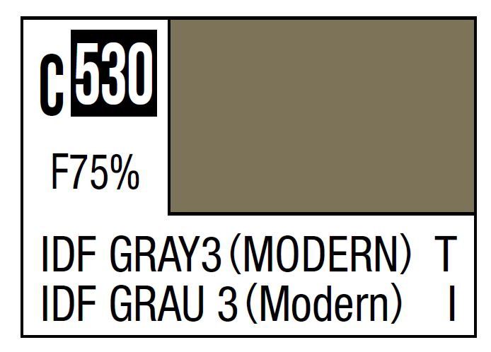 Mr Hobby Mr. Color IDF Gray3 Modern (Flat) 10ml