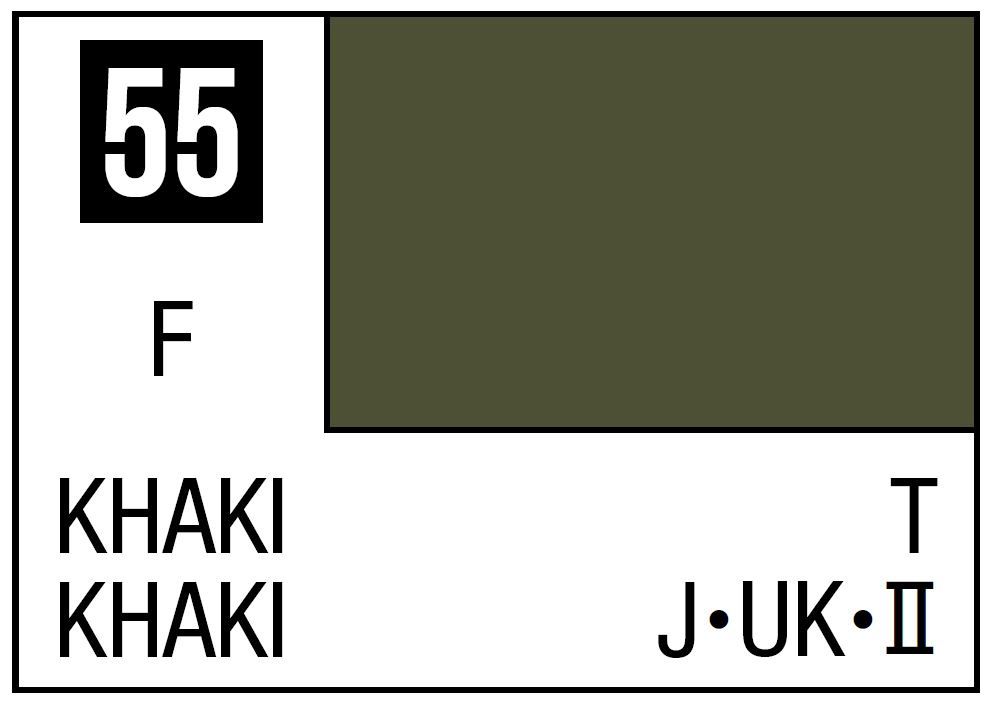 Mr Hobby Mr. Color C055 Khaki - (Flat) 10ml