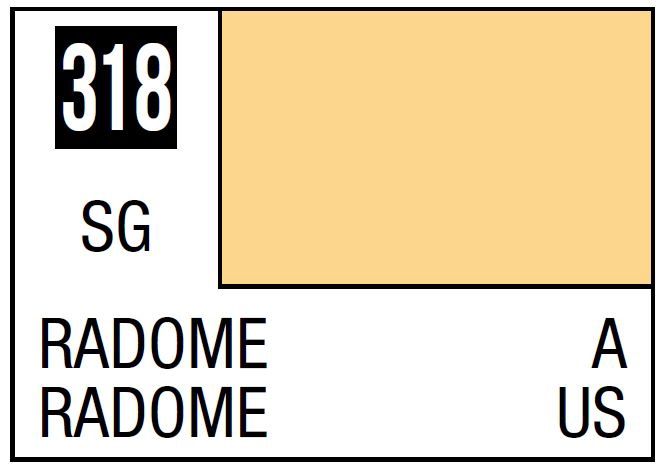 Mr Hobby Mr. Color C318 FS33613 Radome  - (Semi Gloss) 10ml